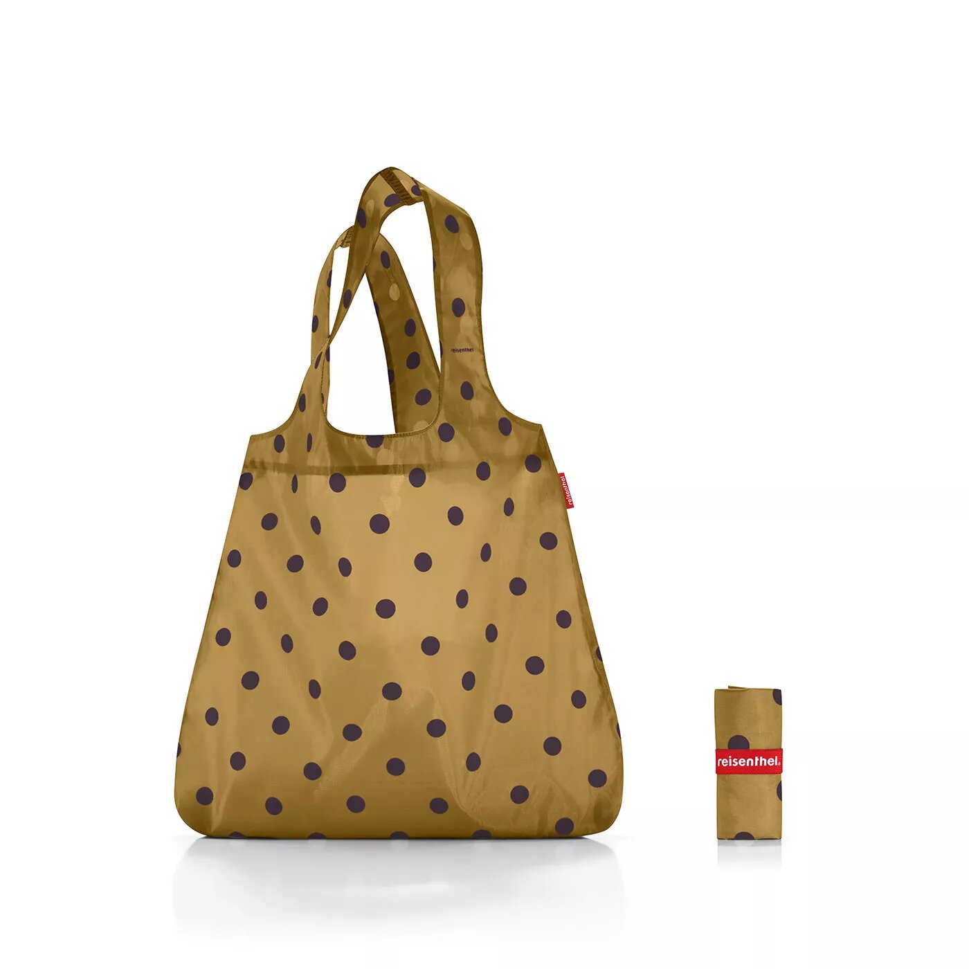 Bolsa de Compras Mini Maxi Shopper Dots Ambergreen Reisenthel