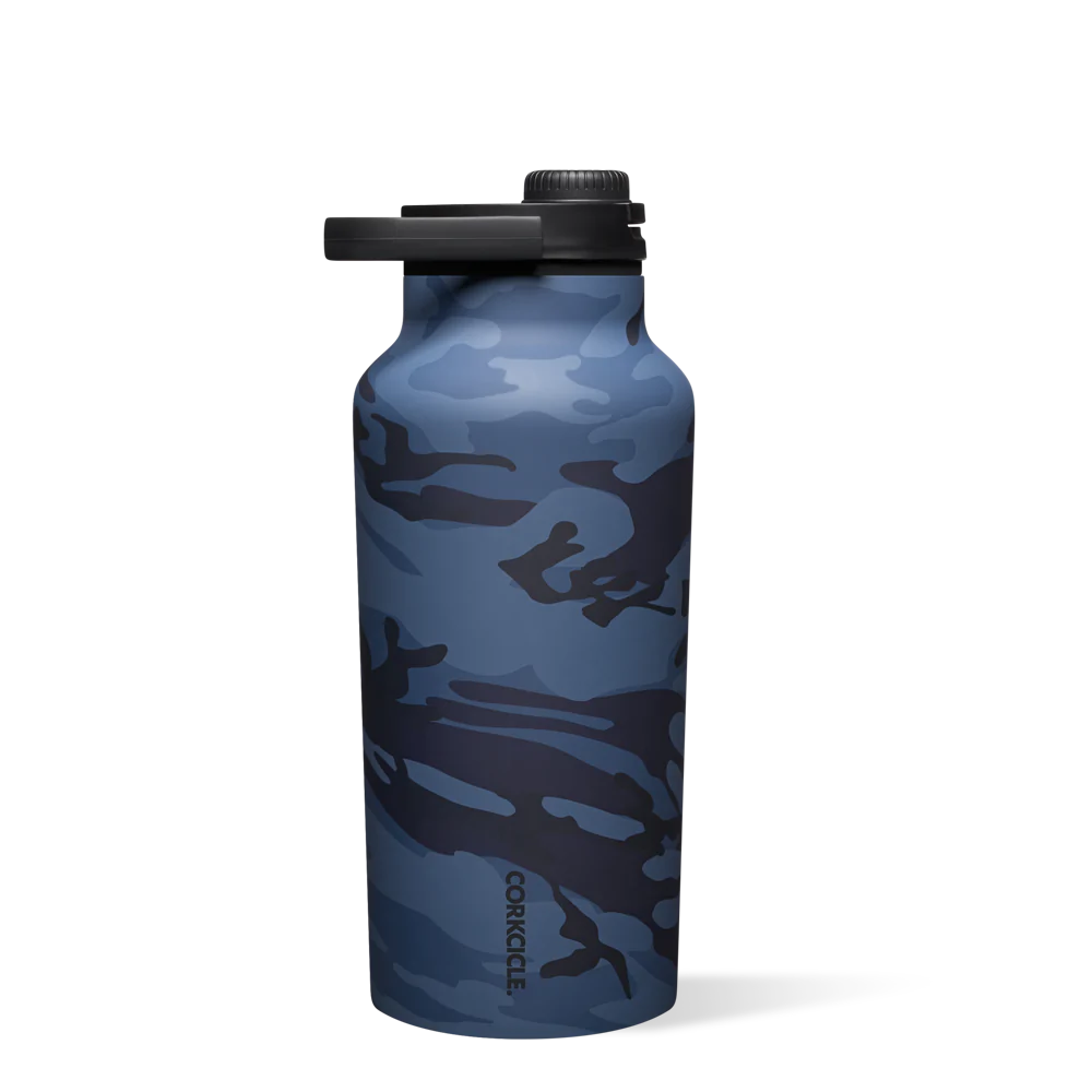 Botellón Deportivo 1.900ml Navy Camo Corkcicle