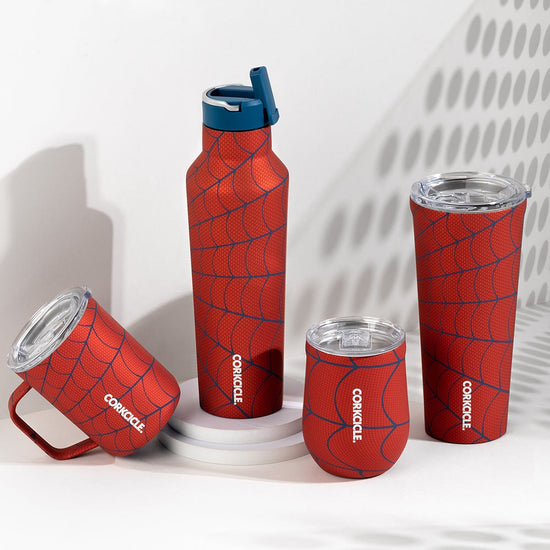 Cargar imagen en el visor de la galería, botella-de-agua-termica-sport-600ml-marvel-spiderman
