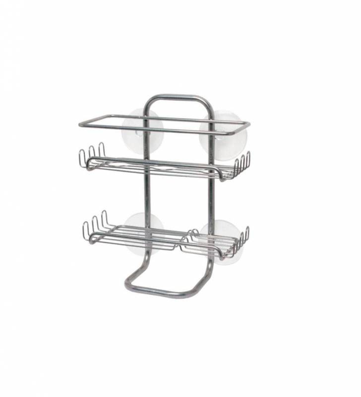 Organizador De Ducha Succión Clásico Caddy Interdesign