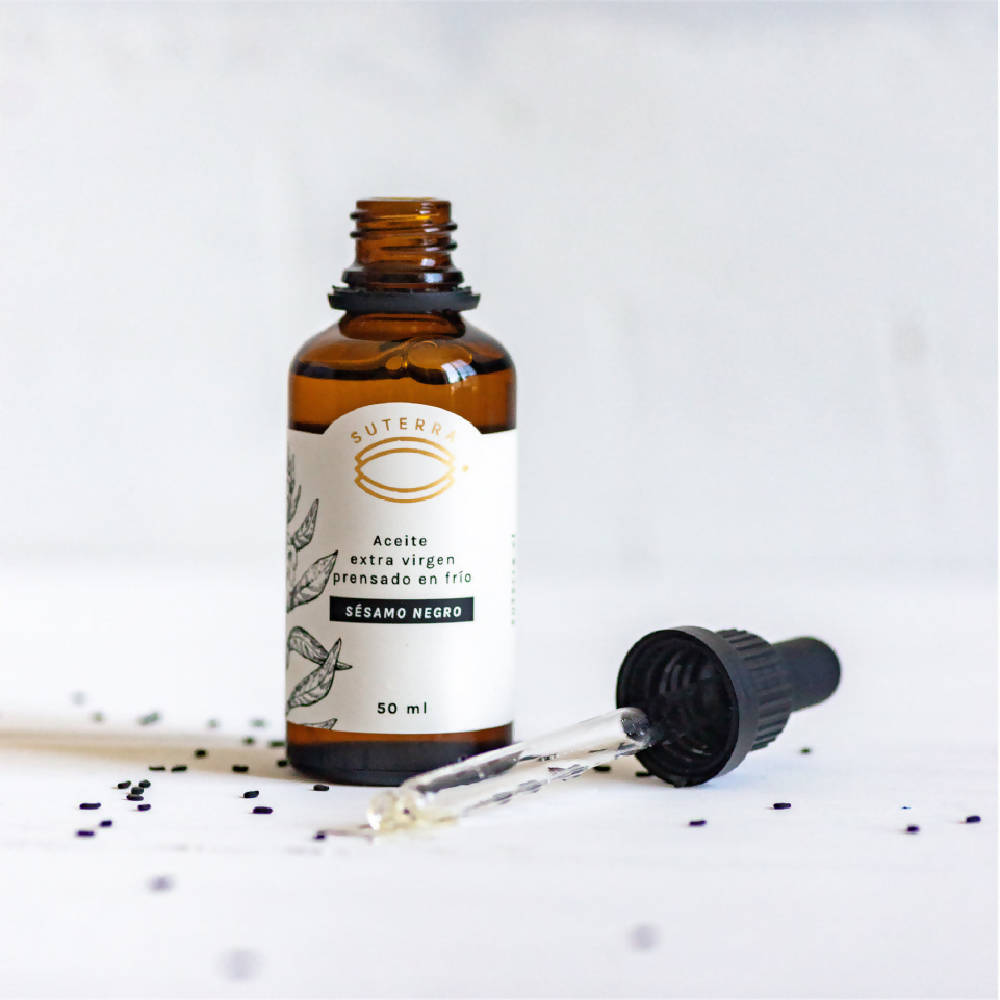 Aceite de Sésamo Negro Piel y Cabello Suterra