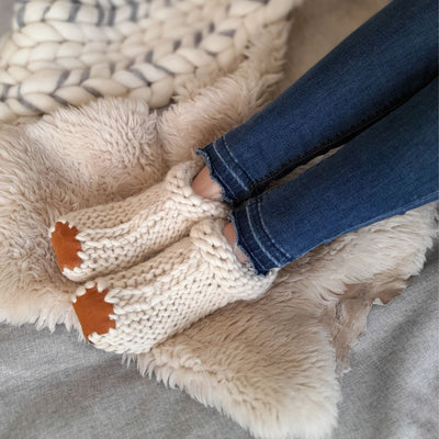 Pantuflas House Shoes Unisex Adulto Natural Maku Wool