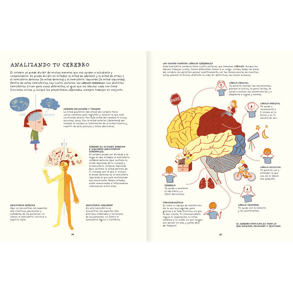 Libro Tu cerebro es genial Editorial Amanuta