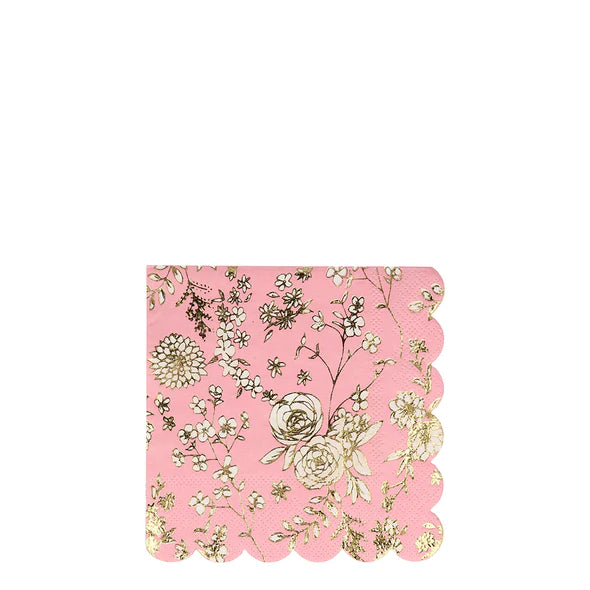 Servilletas broderie jardín inglés pequeñas Meri Meri