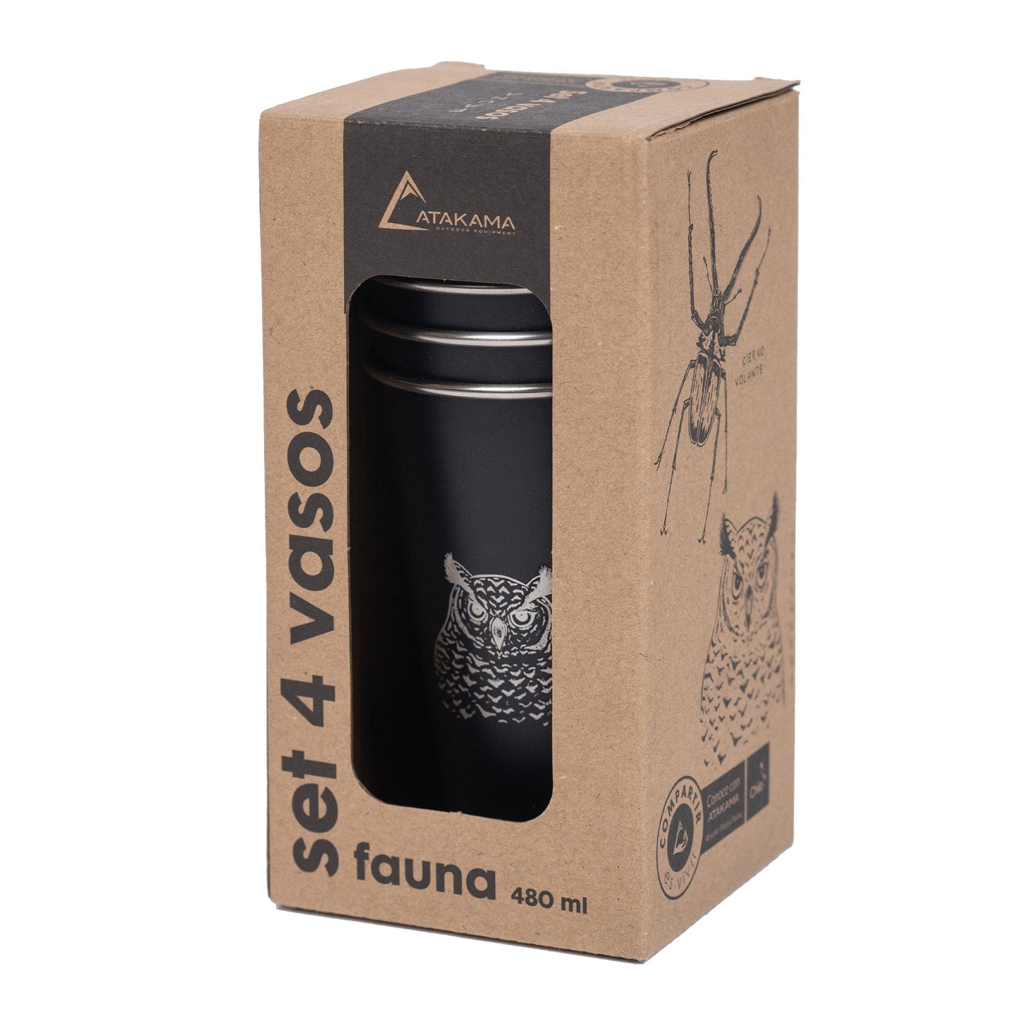 set-vasos-fauna-chilena-480ml