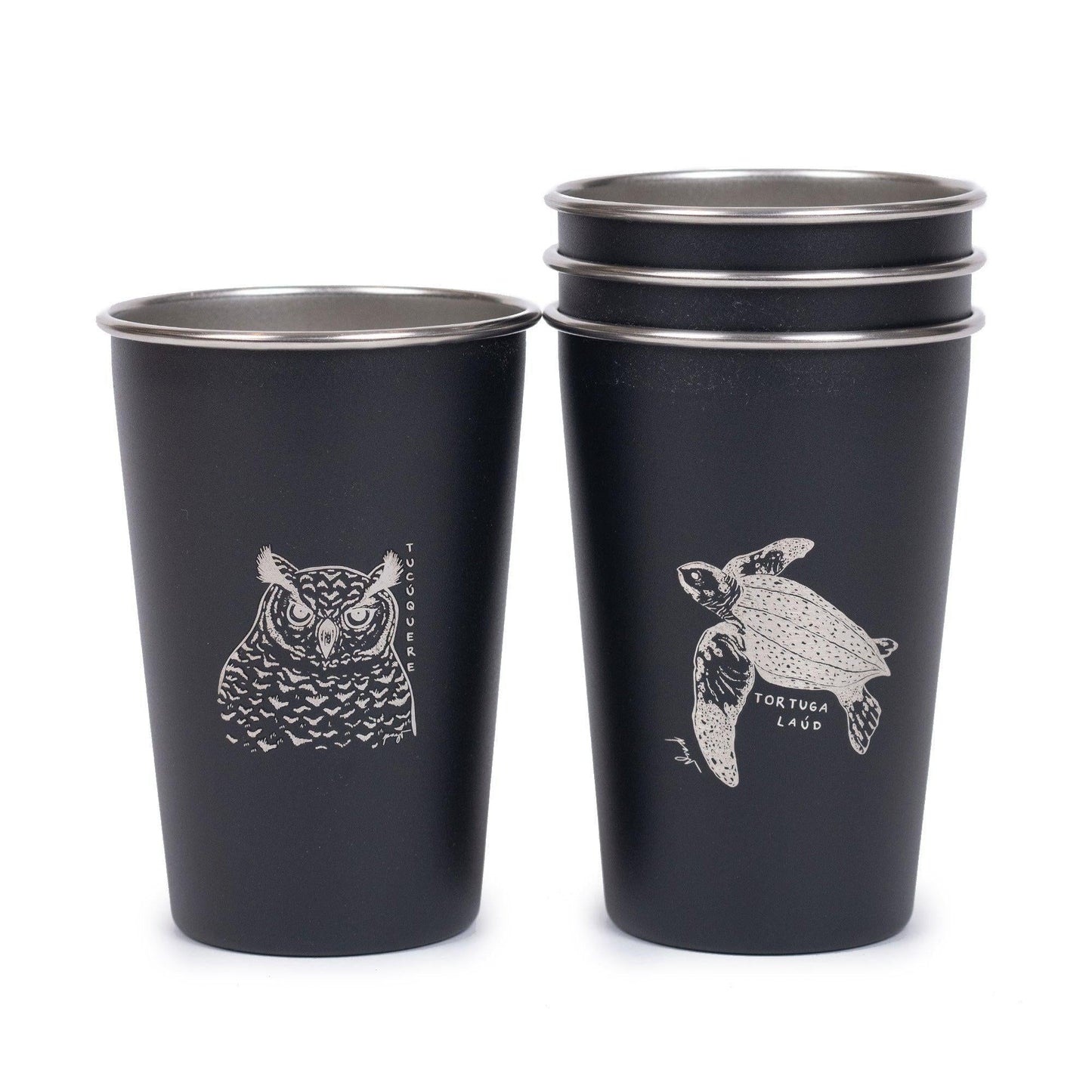 set-vasos-fauna-chilena-480ml