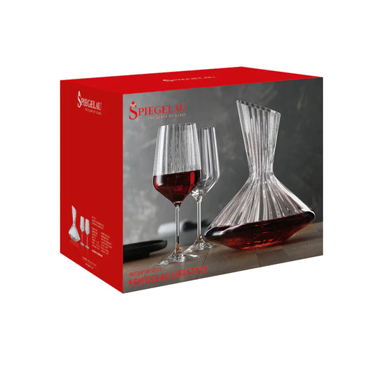 Set Decantador + 2 Copas Lifestyle Spiegelau