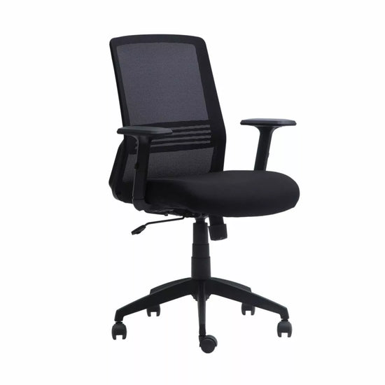 Silla Escritorio Tossy Negro Contatto