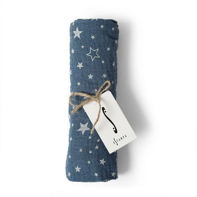 Tuto Gasa Azul Estrella Estampa