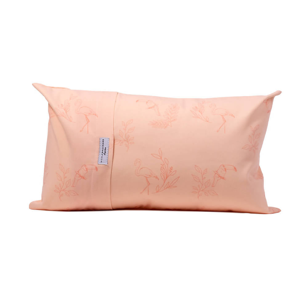 Cojín rectangular Antonia damasco Nicole Pauchard Diseños